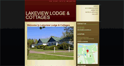Desktop Screenshot of lakeviewlodge.cc