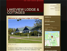 Tablet Screenshot of lakeviewlodge.cc